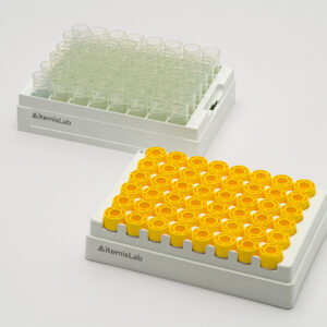 Cap carriers, SBS 48 format, prefilled, Steril