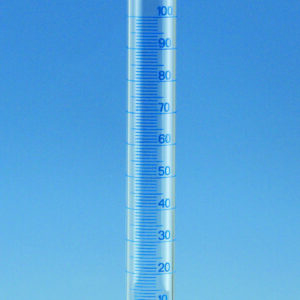 Målecylinder BLAUBRAND, 1000 ml, m. hældetud