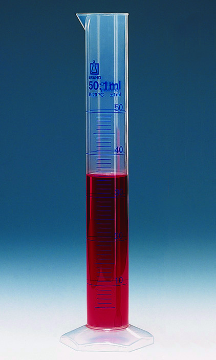 Målecylinder i PP, 2000 ml