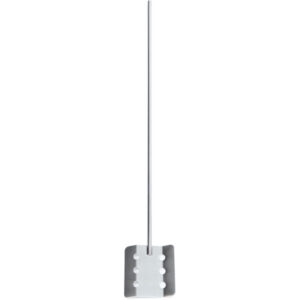 Omrører skaft 40 x 0,7 cm, padle blad m huller