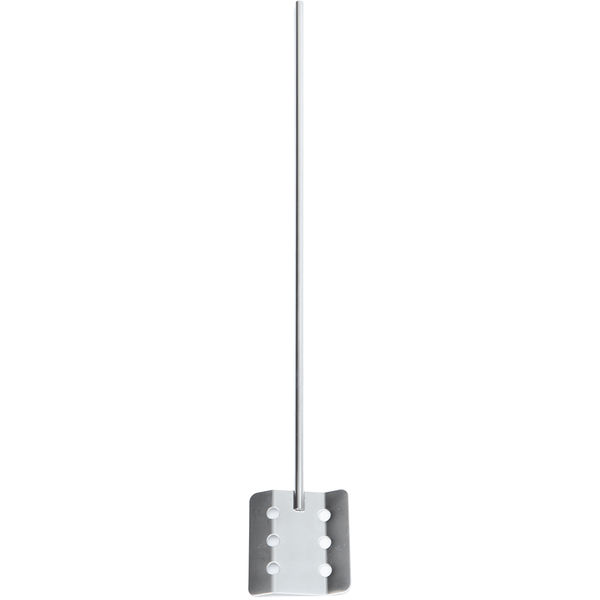 Omrører skaft 40 x 0,7 cm, padle blad m huller