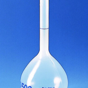 Målekolbe i PP 50 ml, PP-prop