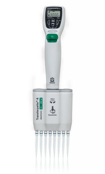 Transferpette elektronisk 8-CH 15-300µl